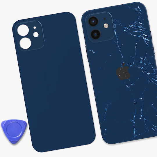 Clappio Battery Cover Iphone 12 Compatible Dark Blue