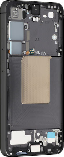 Samsung Rahmen + Akkudeckel Galaxy S24 Original Schwarz