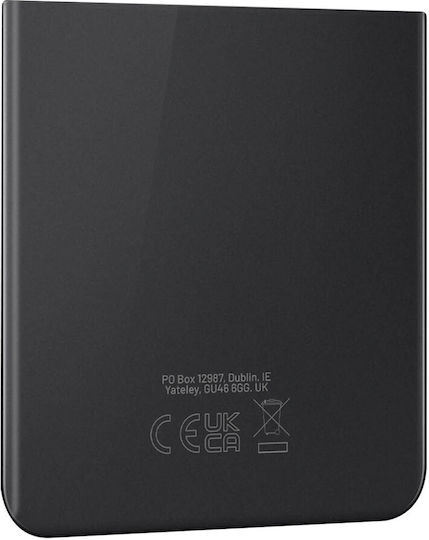 Lower Back Glass Galaxy Z Flip 5 Original Samsung Graphite