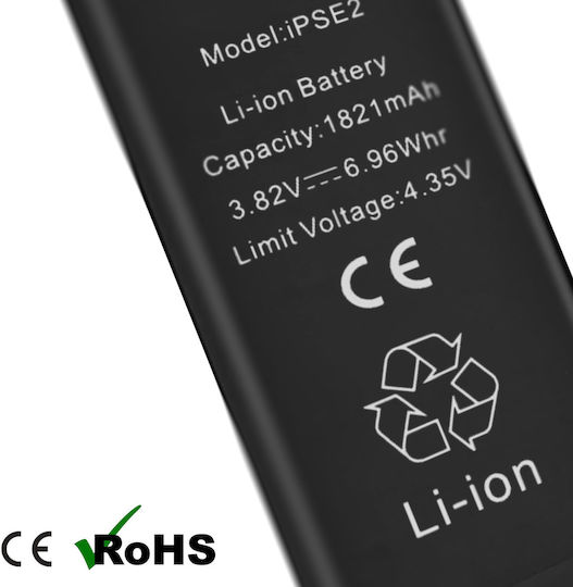 Clappio Battery Iphone Se 2020 Internal Capacity 1821mah Black