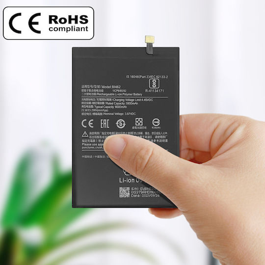 Replacement Battery Xiaomi Redmi 9t Poco M3 5900 Mah