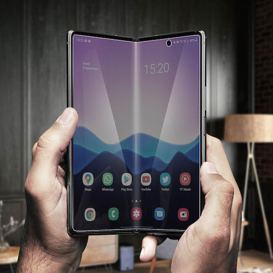 2x Гъвкави протектори за екран Galaxy Z Fold 2 против отблясъци и надраскване Imak Clear