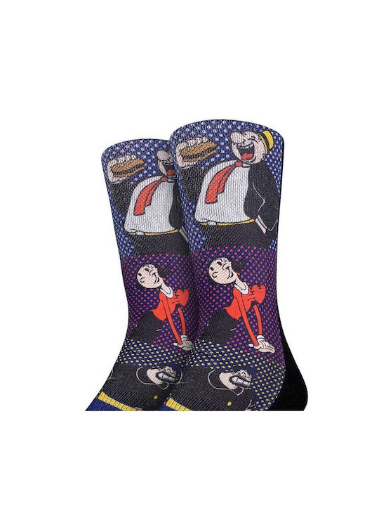 Good Luck Sock Men's Socks Popeye Comic Book Characters Gls-4252