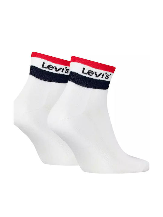 Levi's Sportswear Κάλτσες Λευκο 2Pack Levi's Sportswear Κάλτσες Λευκο 2Pack