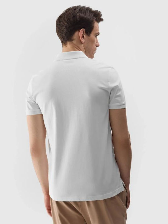 4F Men's Athletic T-shirt Short Sleeve White