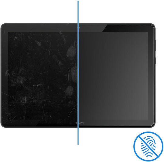 Протектор от закалено стъкло за екран Huawei Mediapad T5 10'' с твърдост 9H