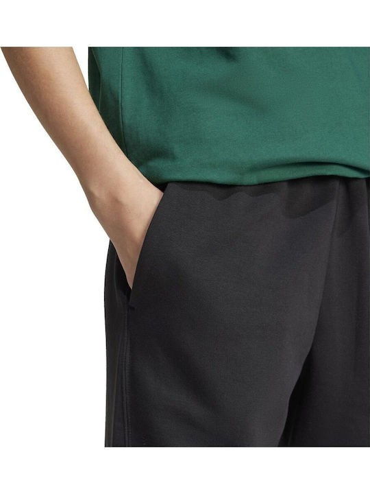 All Szn Παντελόνι Φόρμας με Λάστιχο Fleece Μαύρο