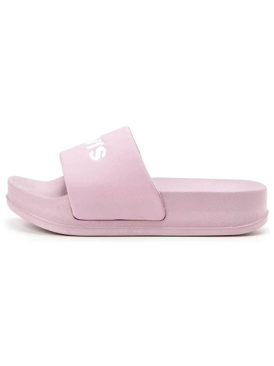 Levi's Frauen Flip Flops in Rosa Farbe