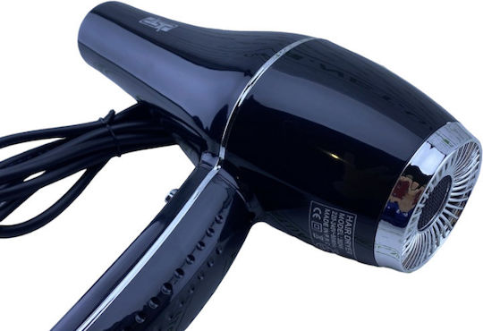 DSP 30249 Professional Hair Dryer 1250W Black 564681_pu