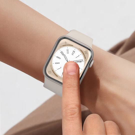 2x Комплект за защита Тънък гъвкав протектор за екран Apple Watch Series 8 41mm Imak