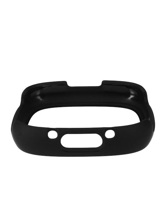 Carcasă neagră protecție ecran din sticlă temperată Fitbit Versa 4 Sense 2