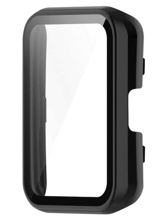 Kompletter Panzerglas Displayschutz Huawei Watch Fit 2 2 Active Schwarz