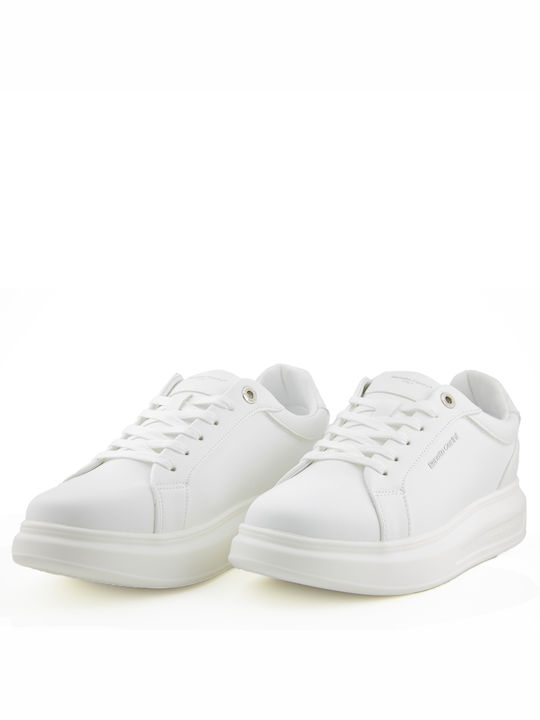 Renato Garini Herren Sneakers Total White / White Outsole