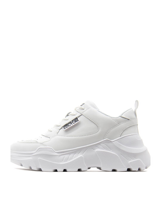 Versace Fondo Speedtrack Dis Chunky Sneakers White