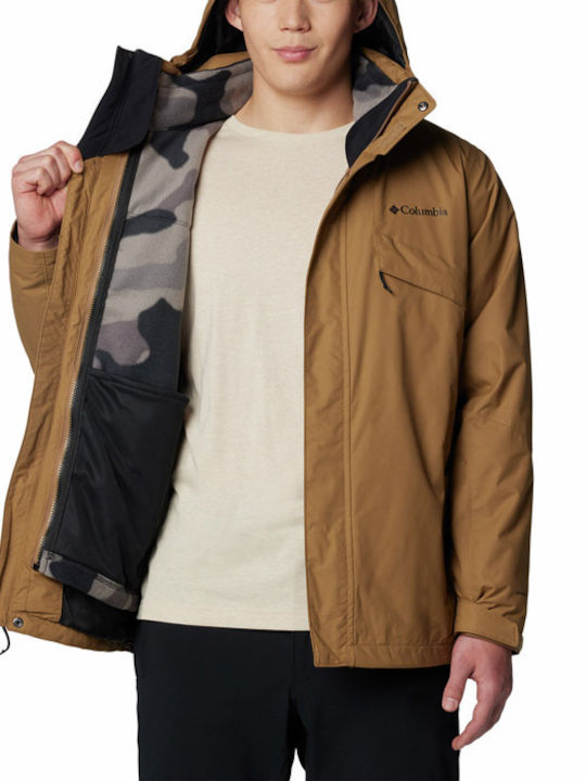 Bugaboo Iii Fleece Μπουφάν Καφέ