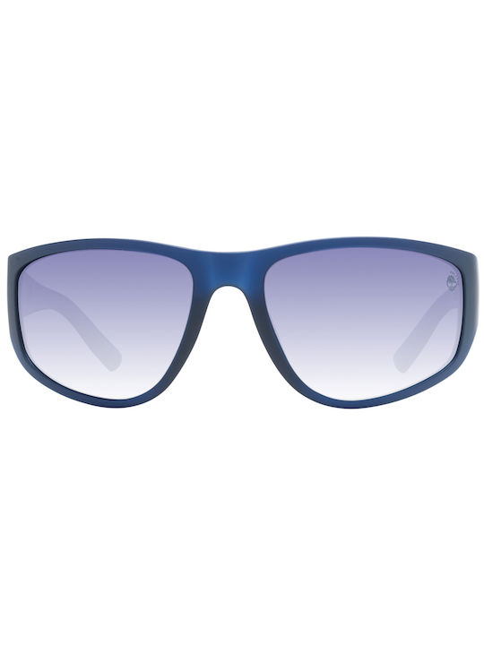 Timberland Sunglasses with Blue Plastic Frame and Blue Gradient Lens TB9288 91D