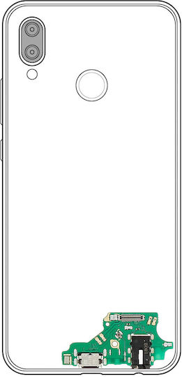 Micro-usb Charge Connector Replacement Part Huawei P20 Lite
