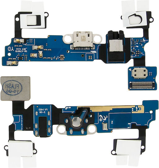 Микро-USB заряден конектор + микрофон + 3.5 мм жак за слушалки Galaxy A7