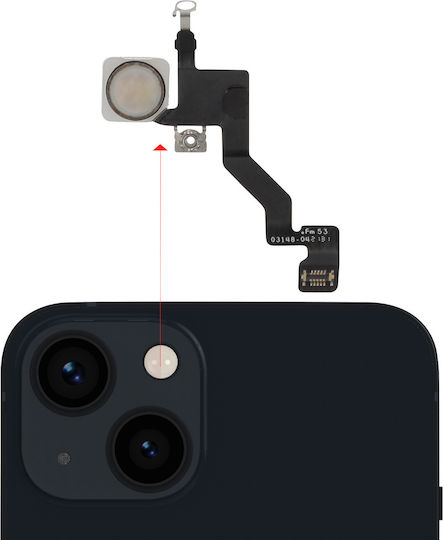 Circuite Flex Relife Înlocuire Flash Negru pentru iPhone 13