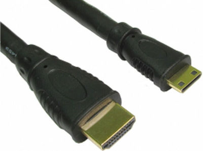 Cable HDMI male - mini HDMI male 2.5m