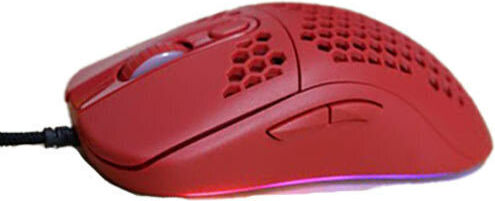 White Shark Galahad RGB Геймърска Мишка 6400 DPI Червен