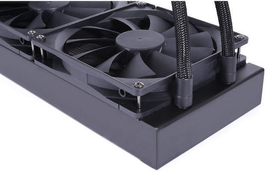 Alphacool Core Ocean T38 AIO 280mm Охлаждане AIO CPU с 2 Вентилатора 140mm и ARGB Осветление