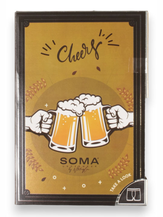 Мъжки боксер Cheers Soma черен Sb7333-black Мъжки боксер Cheers Soma черен Sb7333-black