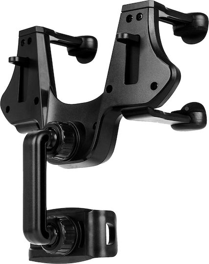 Car Stand Smartphone Rear-view Mirror Fix Rotating Linq Black