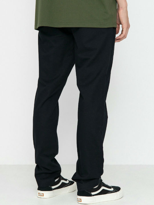 Authentic Παντελόνι Chino σε Slim Εφαρμογή Μαύρο