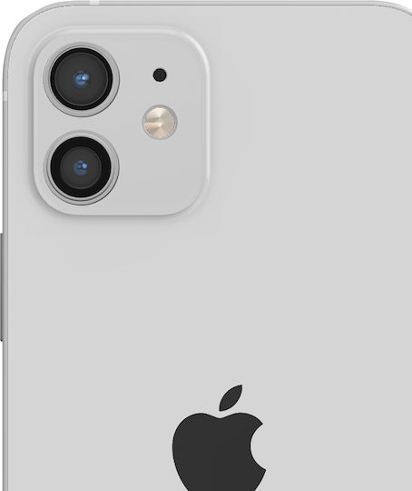 Смяна на задна камера Clappio за Iphone 12/12 Mini бяла