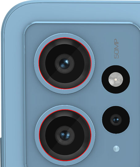 Clappio Camera Lens Redmi 12 Compatible Part Black