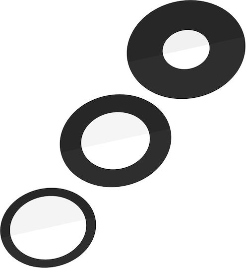 Clappio Camera Lens Iphone 15 Pro Replacement Rear Black