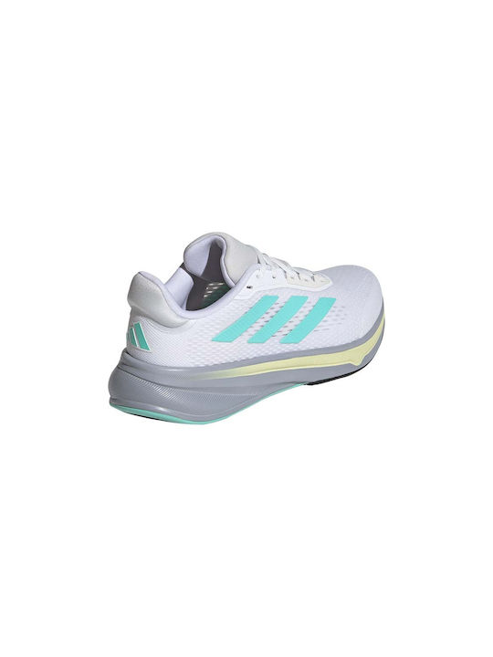 Response Super Sport Shoes Running White - Light Blue