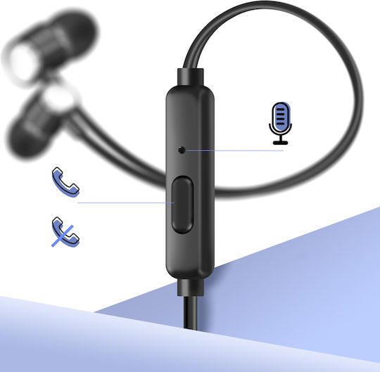 Linq Earphones 3.5mm In-ear Jack Microphone Black