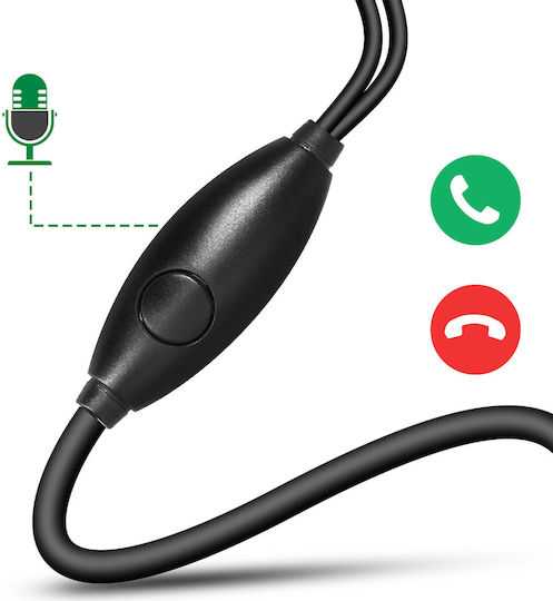 Wired Earphones Original Doro Jack 3.5mm Black