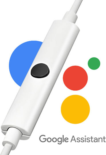 Официални слушалки Google Audio USB-C с кабел - Бели