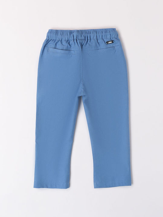 iDO Kids Linen Trousers Blue