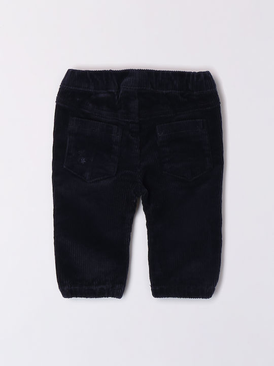 iDO Kids Corduroy Trousers Black