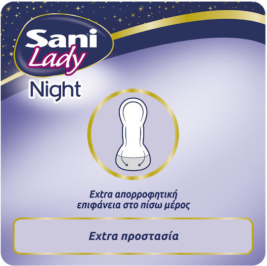 Sani Extra Night Women's Incontinence Pad 12pcs