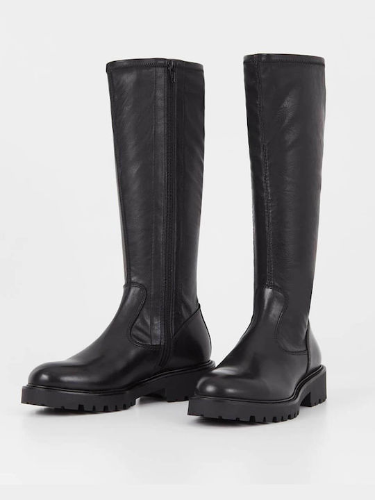 Vagabond Leder Damenstiefel Schwarz