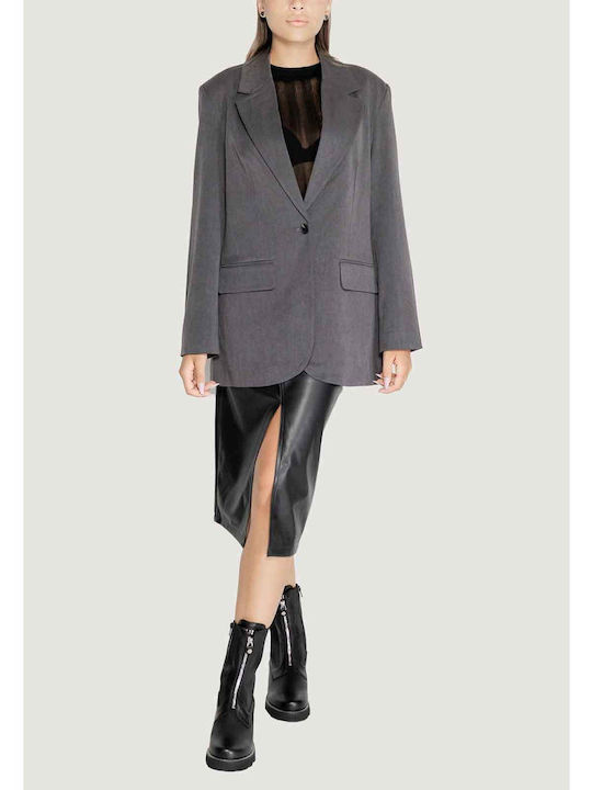 Only Damen Blazer Dark Grey