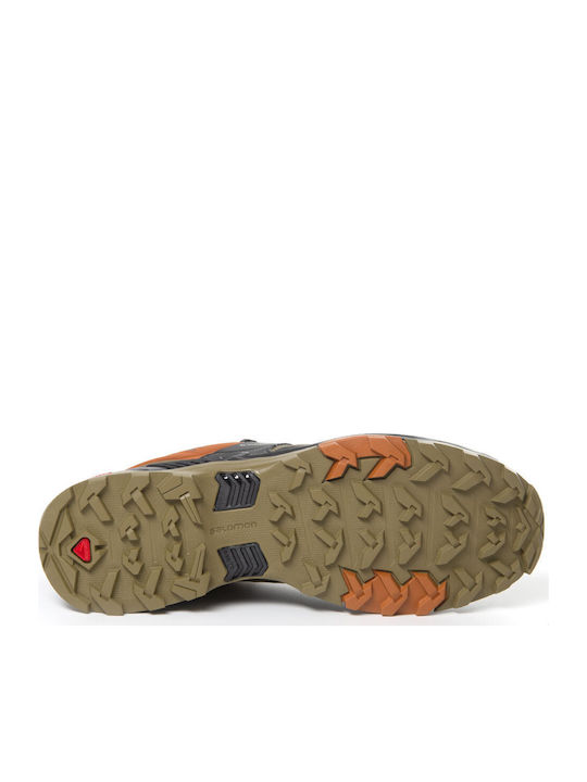 Salomon Salomon X Ultra 4 Ανδρικά Ορειβατικά Παπούτσια Αδιάβροχα με Μεμβράνη Gore-Tex Καφέ