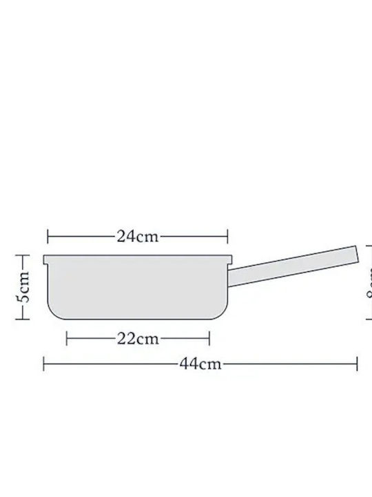 Horwood Tigaie din Oțel Inoxidabil 24cm