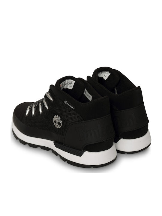 Timberland Sprint Trekker Mid Ανδρικά Ορειβατικά Μποτάκια Αδιάβροχα Μαύρα