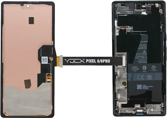 Clappio Flex Circuits Pixel 6a Lcd Repair Test Diagnostics Black