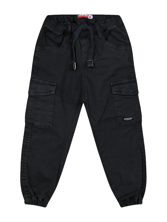 Energiers Kids Cargo Trousers Charcoal