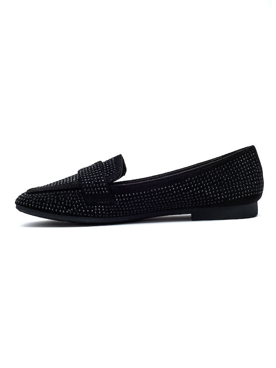 Callesta Women's Moccasins in Black Color