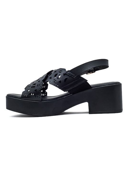 Macarena Platform Women's Sandals Black