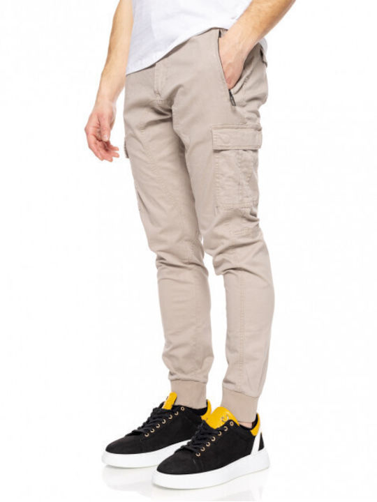 Splendid Men's Trousers Cargo Beige