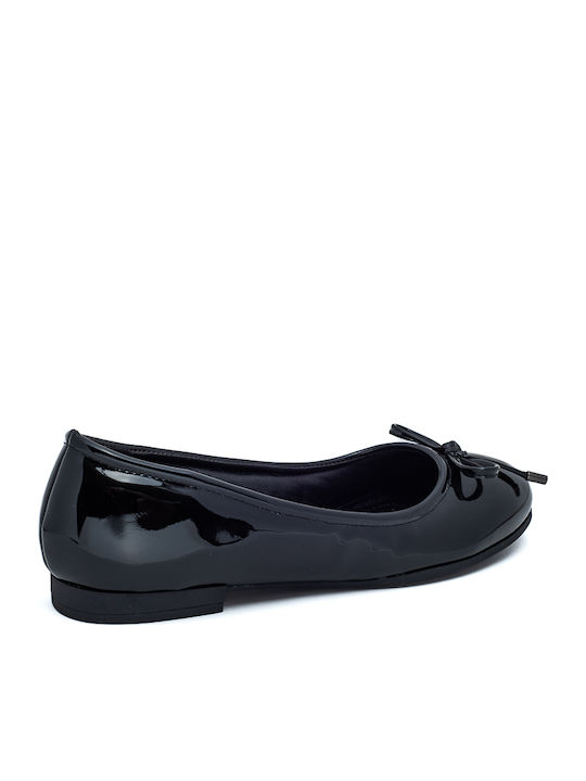 Patent Leather Ballerinas Black